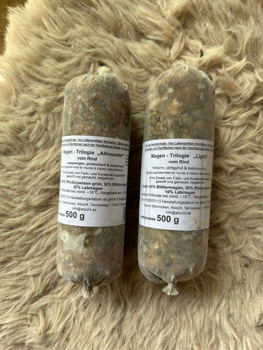 Magen - Trilogie Wurst (Blättermagen, Pansen, Labmagen)