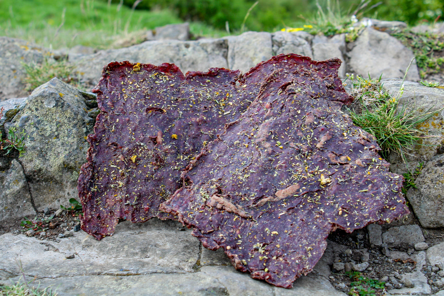 Roastbeef-Riegel mit Anti-Wurmkräuter