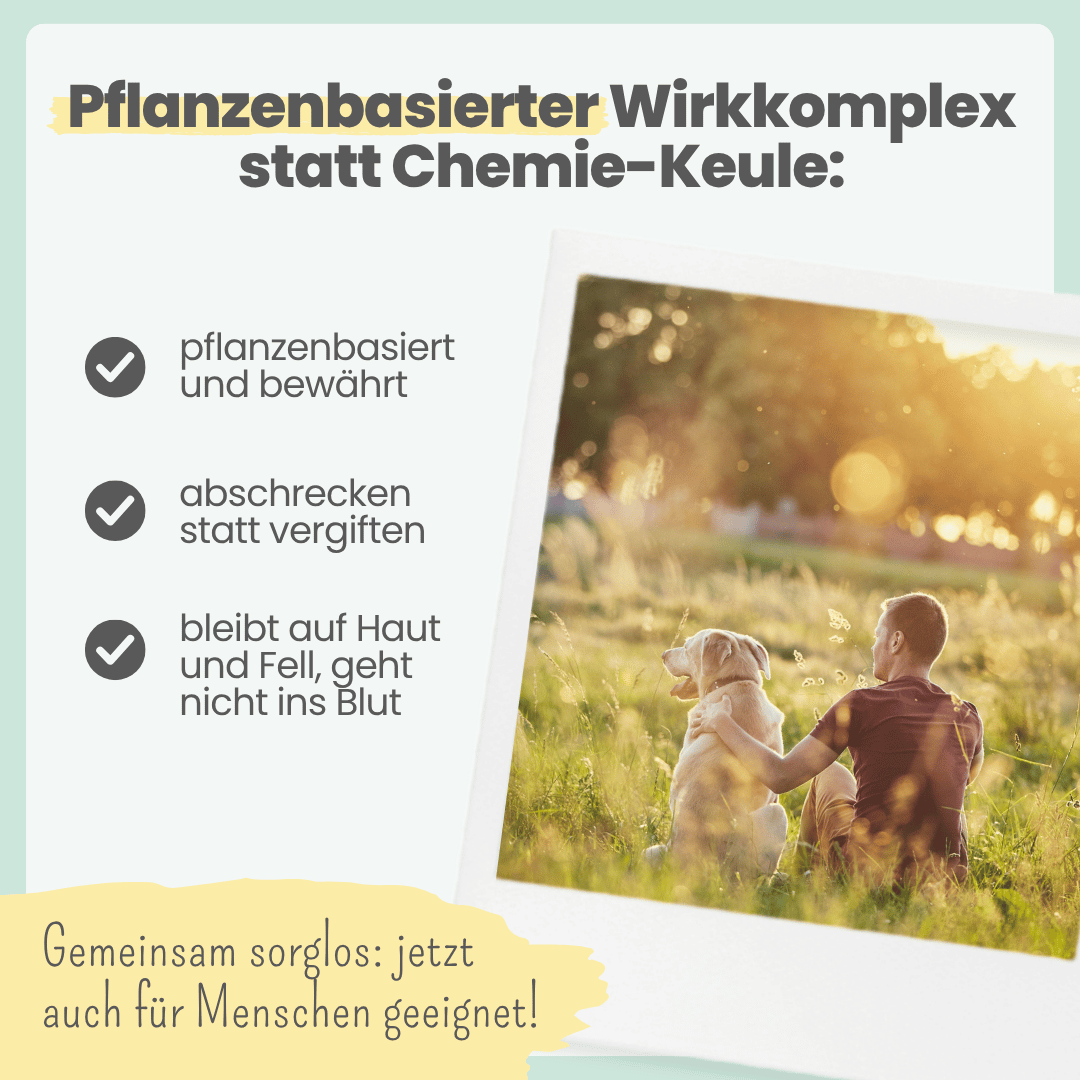 Zpray für Hunde und Menschen gegen Zecken, Milben [Jahresvorrat]